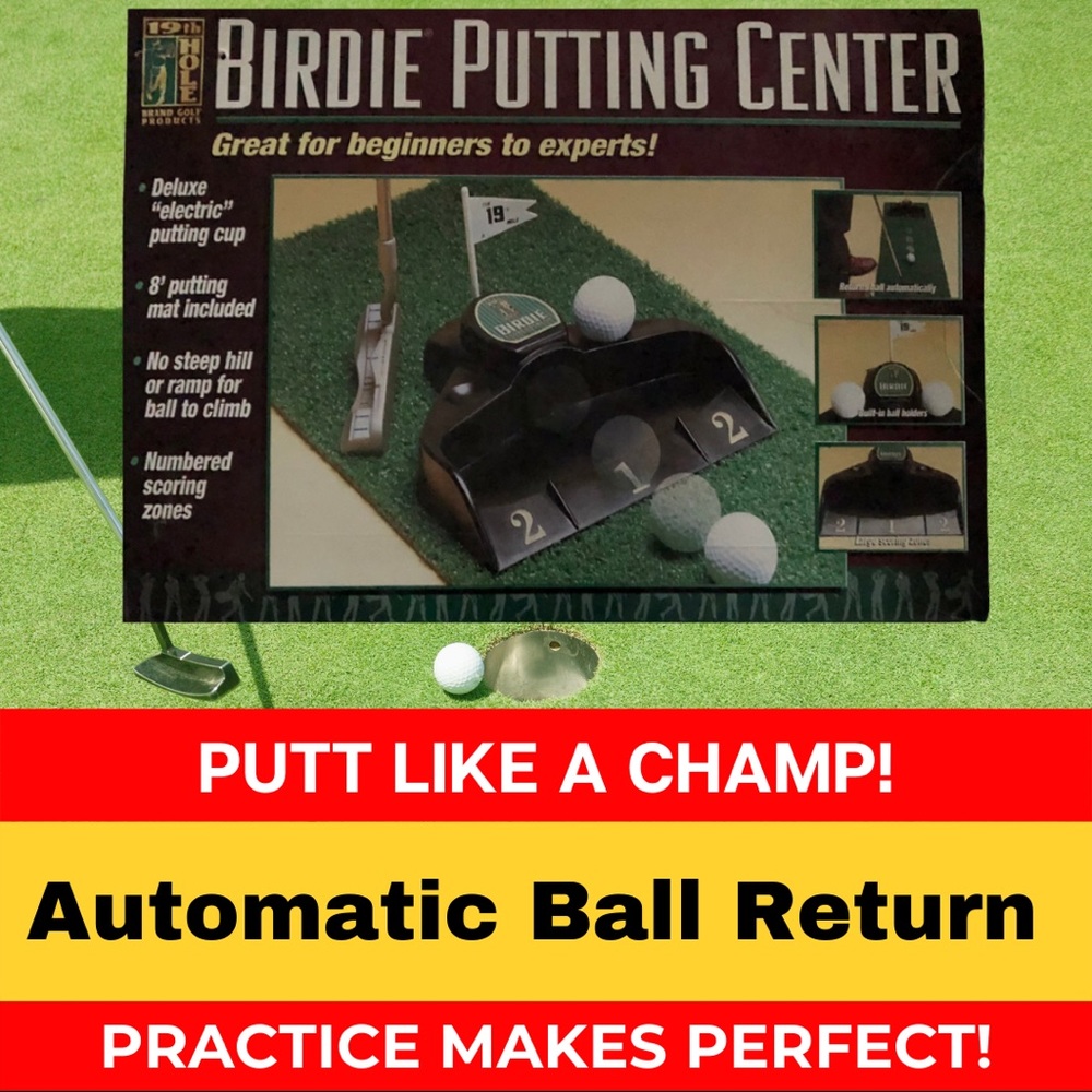 🌺PUTTING GREEN INDOOR AUTOMATIC RETURN